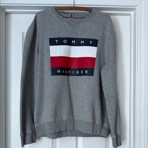Tommy Hilfiger Gray Crewneck Sweater
